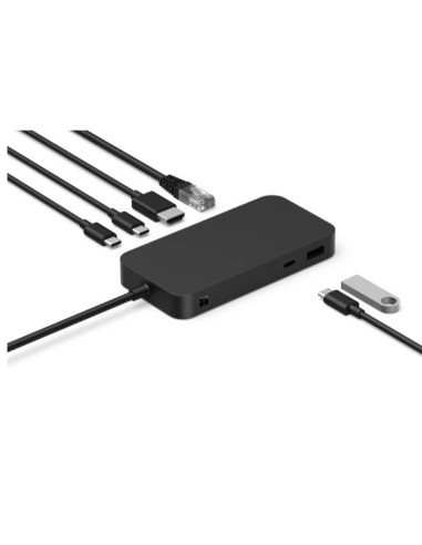 SURFACE DOCK USB4 NERO