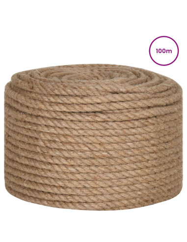 Spago in juta 2 pcs 100 m 2 Naturale 100% juta Tossa