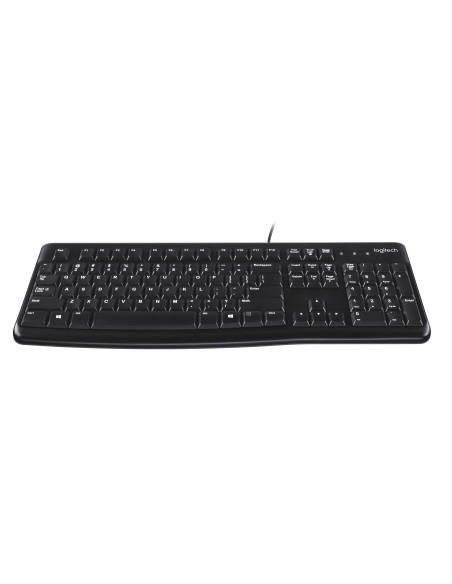 TASTIERA K120 LOG BLACK USB US LAYOUT BLACK LOGITECH