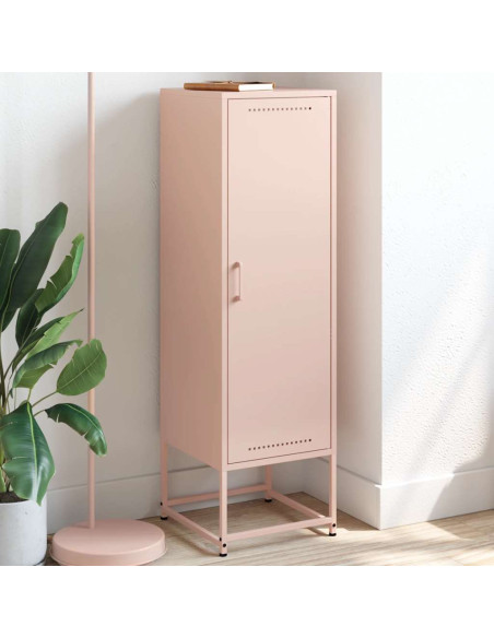 Credenza Rosa 36x39x123 cm in Acciaio