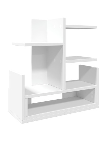 Organizer per la Scrivania Bianco 49x20x52,5 cm in Multistrato