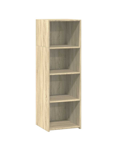 Credenza Rovere Sonoma 40x41x124cm in Legno Multistrato