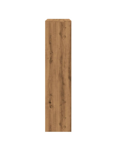 Libreria 3Ripiani Rovere Artigianale 123x29x123cm in Truciolato