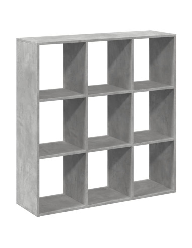 Libreria Divisorio Grigio Cemento 102x29x103,5 cm in Truciolato