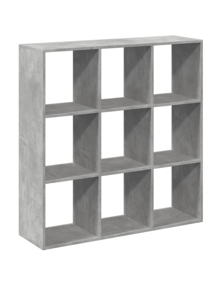 Libreria Divisorio Grigio Cemento 102x29x103,5 cm in Truciolato