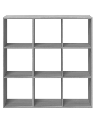 Libreria Divisorio Grigio Sonoma 102x29x103,5 cm in Truciolato