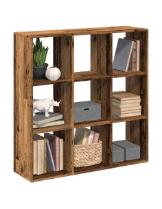 Libreria Divisorio Legno Antico 102x29x103,5 cm in Truciolato