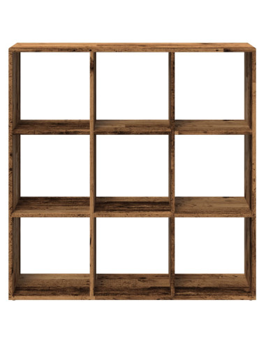 Libreria Divisorio Legno Antico 102x29x103,5 cm in Truciolato