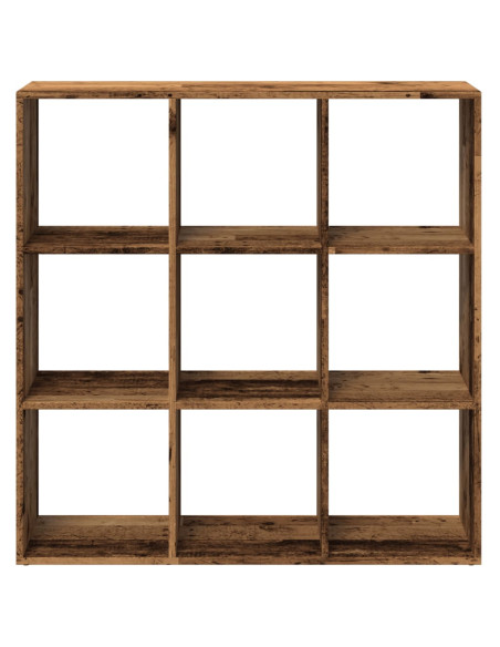 Libreria Divisorio Legno Antico 102x29x103,5 cm in Truciolato