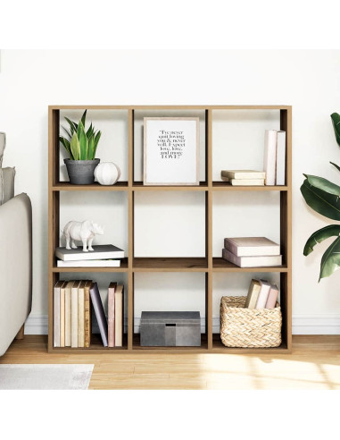 Libreria Divisorio Rovere 102x29x103,5 cm in Truciolato