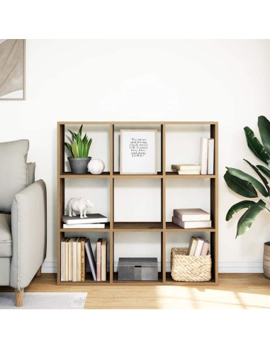 Libreria Divisorio Rovere 102x29x103,5 cm in Truciolato