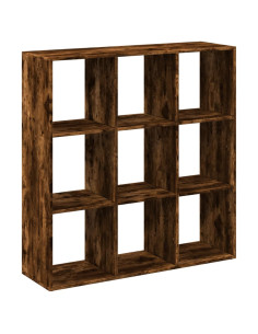 Libreria Divisorio Rovere Fumo 102x29x103,5 cm in Truciolato 2