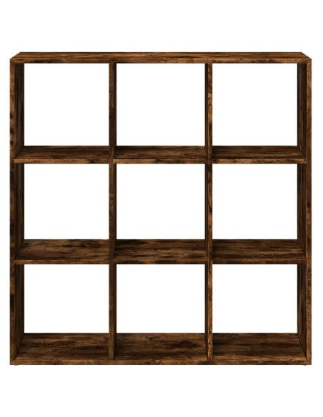 Libreria Divisorio Rovere Fumo 102x29x103,5 cm in Truciolato