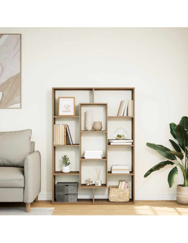 Libreria Rovere Artigianale 102x29x143 cm in Legno Multistrato