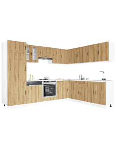 Set Mobili da Cucina 14 pz Porto Rovere Artigianale Truciolato