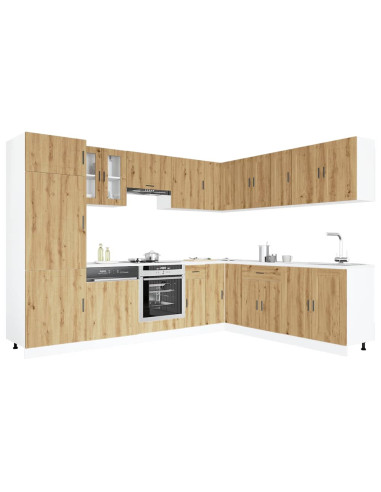 Set Mobili da Cucina 14 pz Porto Rovere Artigianale Truciolato