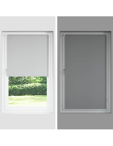 Tenda a Rullo Oscurante 165x150 cm Larghezza Tessuto 161,6 cm