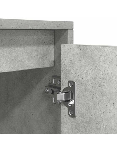 Mobile Porta TV Grigio Cemento 188,5x41x50 cm Legno Multistrato