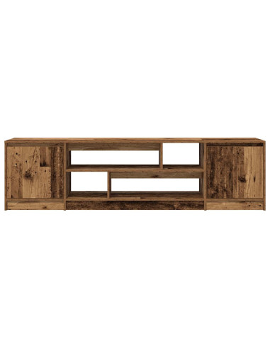 Mobile Porta TV Legno Antico 188,5x41x50 cm in Truciolato