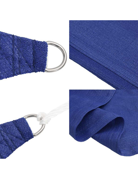 Vela Parasole 160 g/m² Rettangolare Blu 6x7 m in HDPE