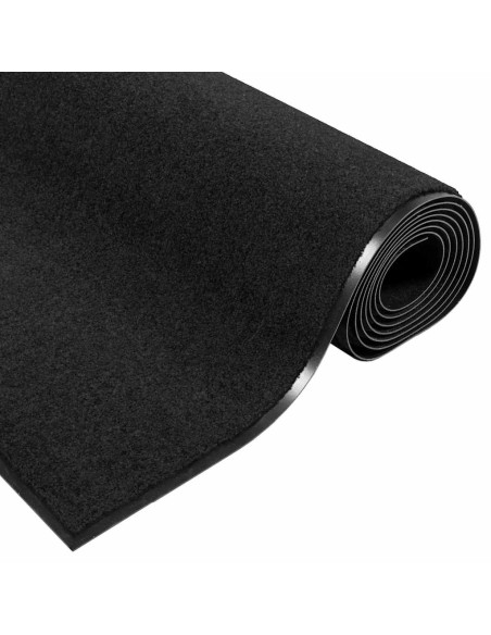 Tappetino Nero 60 x 180 cm 100% Poliammide