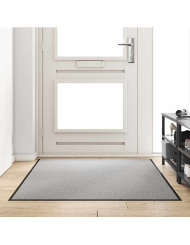 Tappetino Grigio e Nero 120 x 180 cm 100% Poliammide