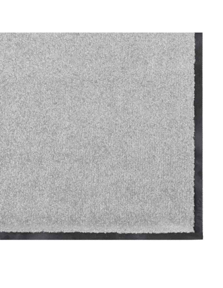 Tappetino Grigio e Nero 120 x 180 cm 100% Poliammide
