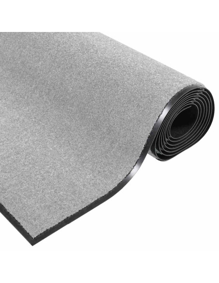 Tappetino Grigio e Nero 120 x 180 cm 100% Poliammide