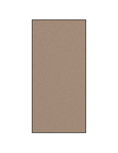 Tappetino Beige e Nero 120 x 250 cm 100% Poliammide