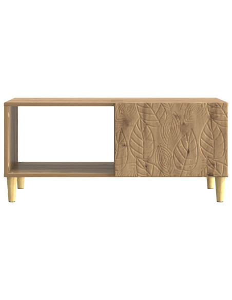 Tavolino da salotto Rovere Artigianale 90 x 50 x 40 cm
