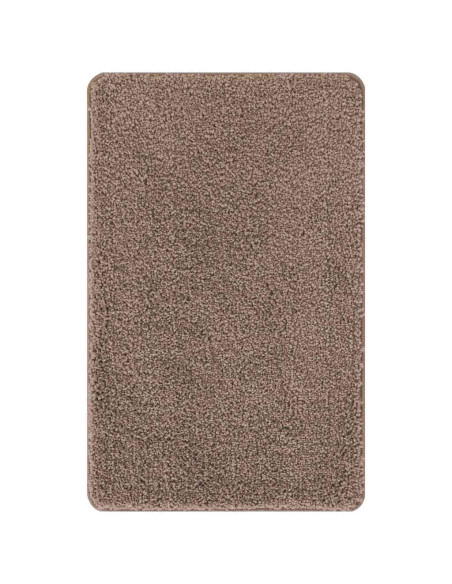 Tappetino da bagno antiscivolo Marrone 50 x 80 cm PP
