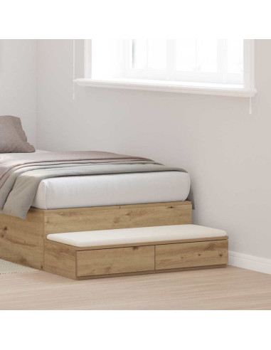 Cassetti per letto Rovere artigianale 80 x 36,5 x 16,5 cm