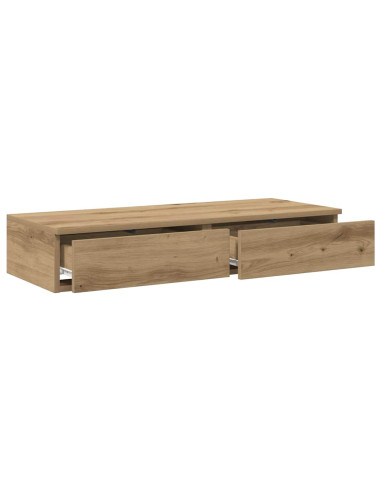 Cassetti per letto Rovere artigianale 80 x 36,5 x 16,5 cm