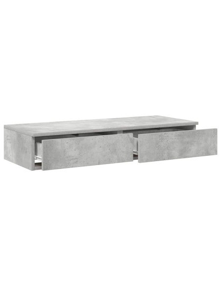 Cassetti per letto Grigio cemento 90 x 36,5 x 16,5 cm