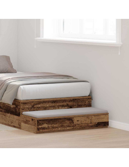 Cassetti per letto Legno vecchio 90 x 36,5 x 16,5 cm