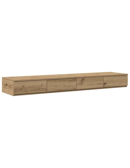 Cassetti per letto Rovere artigianale 140 x 36,5 x 16,5 cm