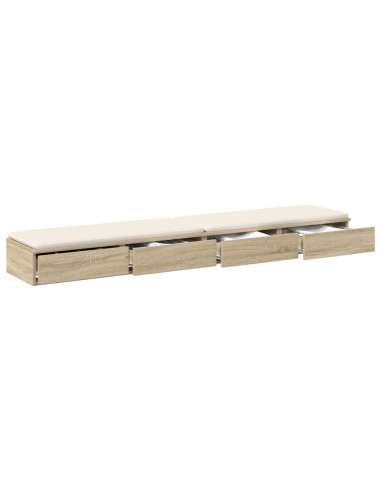Cassetti per letto Rovere Sonoma 180 x 36,5 x 16,5 cm