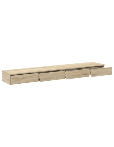 Cassetti per letto Rovere Sonoma 180 x 36,5 x 16,5 cm