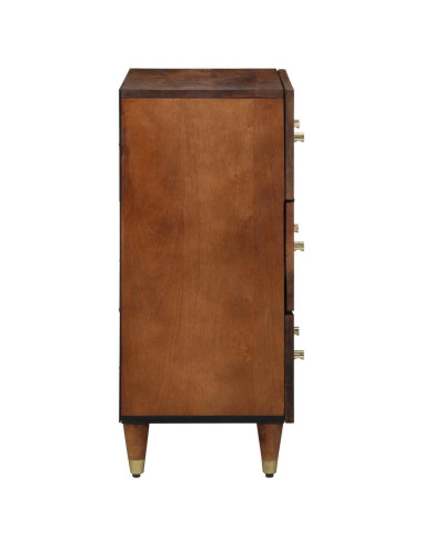 Credenza Marrone 60 x 33 x 75 cm Legno di mango massello