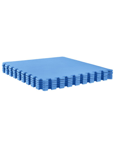 Tappeti 50 pcs Blu 18 m² Schiuma EVA
