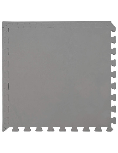 Tappeti 24 pcs Grigio 8,64 m² Schiuma EVA