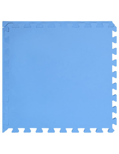 Tappeti 40 pcs Blu 14,4 m² Schiuma EVA