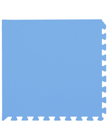 Tappeti 12 pcs Blu 4,32 m² Schiuma EVA