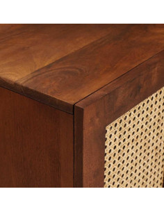 Credenza Marrone 60 x 33 x 75 cm Legno di mango massello