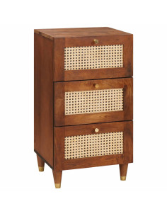 Credenza Marrone 40 x 33,5 x 75 cm Legno di mango massello
