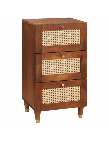 Credenza Marrone 40 x 33,5 x 75 cm Legno di mango massello