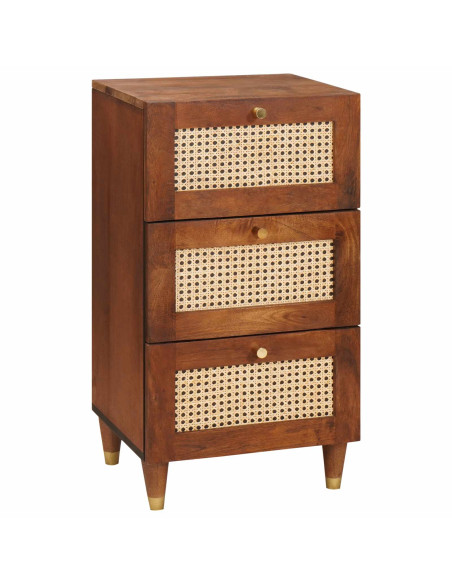 Credenza Marrone 40 x 33,5 x 75 cm Legno di mango massello