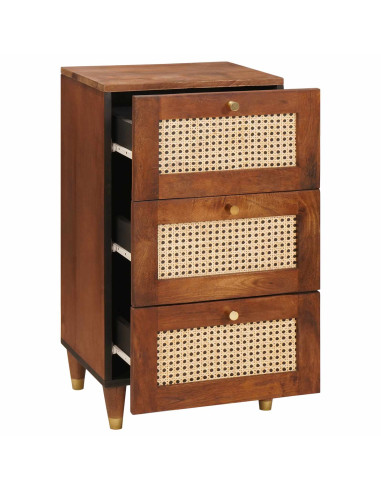 Credenza Marrone 40 x 33,5 x 75 cm Legno di mango massello