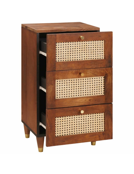 Credenza Marrone 40 x 33,5 x 75 cm Legno di mango massello