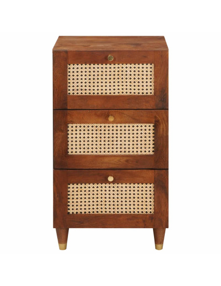 Credenza Marrone 40 x 33,5 x 75 cm Legno di mango massello
